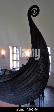 Vikingskips-Wikingerschiff Museum mit Oseberg Skipet Gokstad Skipet und die Melodie Skipet Oslo Norwegen Stockfoto