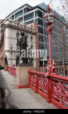 Holborn Viaduct über Farringdon Street, City of London Stockfoto