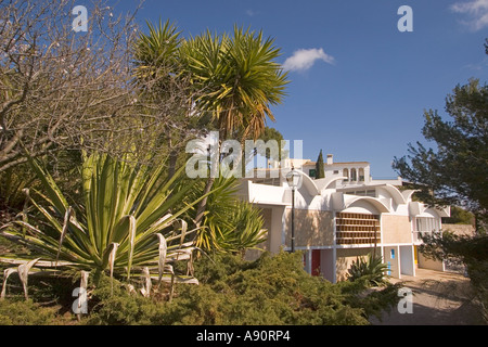 Mallorca Miro Stiftung Museum Atelier im freien Stockfoto