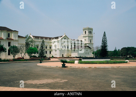 Se-Kathedrale im alten Goa Velha Stockfoto
