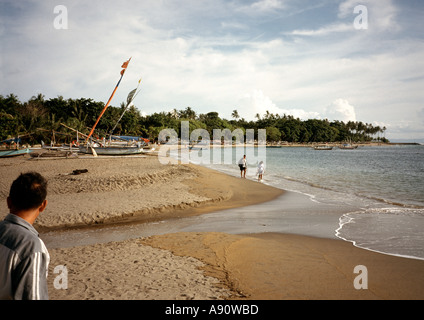 Indonesien Nusa Tenggara Lombok Sengiggi beach Stockfoto