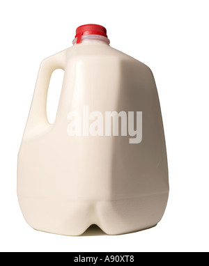 Gallone Milch Stockfoto