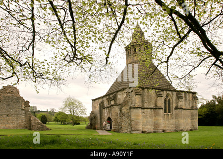 England Somerset Glastonbury Abbey Park der Äbte-Küche Stockfoto