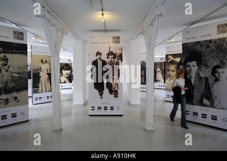 Ständige Ausstellung im NS-Konzentrationslager Auschwitz, Polen Stockfoto