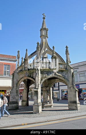 Das Geflügel Kreuz, Salisbury, Wiltshire, UK. Europa Stockfoto