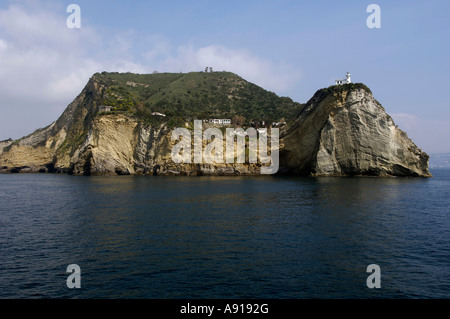 Das Kap Misenum am Golf von Neapel in Italien Stockfoto