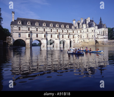 Chateau du Chenonceau Loire-Tal [Indre et Loire] Frankreich Stockfoto