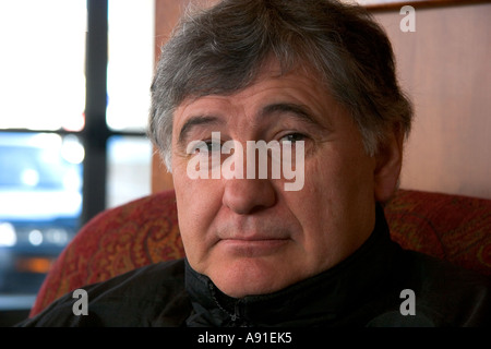 Porträt von einem mittleren Alter Mann in Boise, Idaho. Stockfoto
