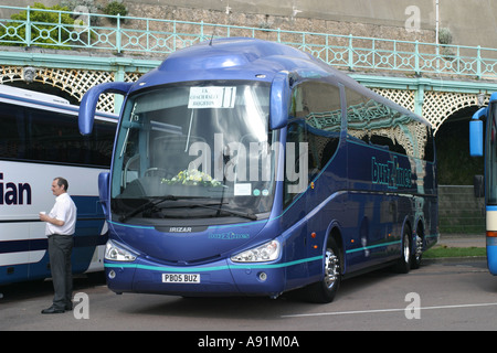 Brighton UK Coach Rallye April 2005 Stockfoto