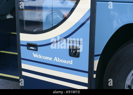 Brighton UK Coach Rallye April 2005 Stockfoto