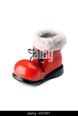 Santa, Claus, Stiefel - Nikolaus Stiefel Stockfoto