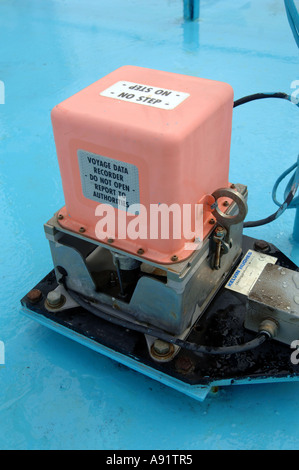 Schiff-Daten-Recorder oder "Black Box" Stockfoto