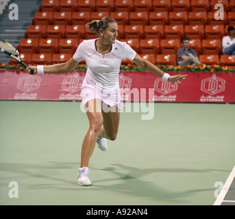 Nadia Petrova in Qatar Total Open Doha 2006 Stockfoto