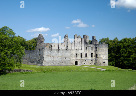 Balvenie Castle Glen Fiddich Dufftown Banffshire schottischen Highlands Grampian Region Stockfoto