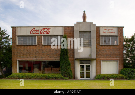 Alten Coca-Cola Abfüllanlage in Washington NC Stockfoto