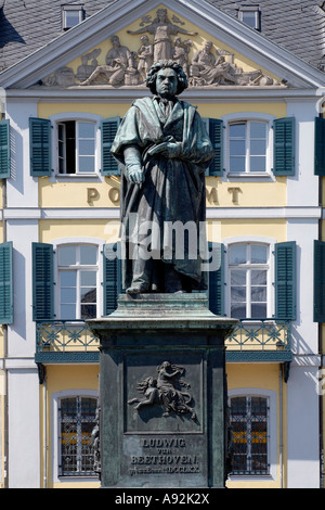 Beethoven-Denkmal, Bonn, NRW, Deutschland Stockfoto