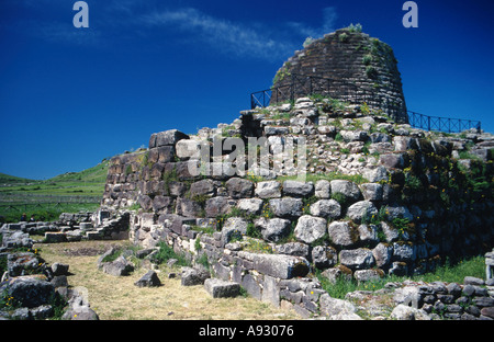 Italien Sardinien Sardegna Nuraghe Santu Antine in der Nähe von Torralba Stockfoto