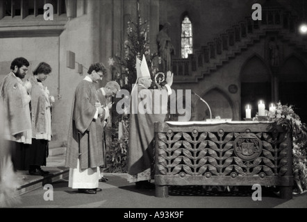 die ehemaligen Kardinal Kardinal Joseph Ratzinger Papst Benedikt XVI.-Papst Stockfoto