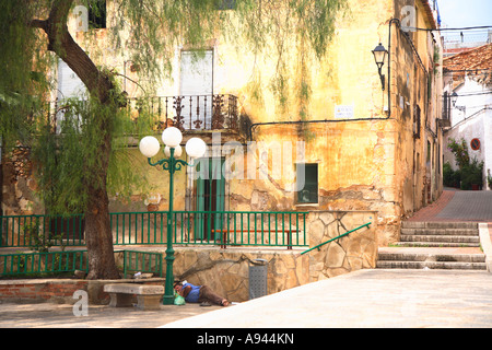 Reisen Sie Photograpy Dorf Orpesa in der Provinz Castellón Castellon Spanien Stockfoto