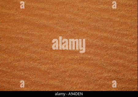Nahaufnahme von Texturen und Muster in den Sand der Namib-Wüste-Sossusvlei-Namibia Stockfoto