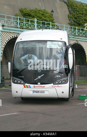 Brighton UK Coach Rallye April 2005 Stockfoto