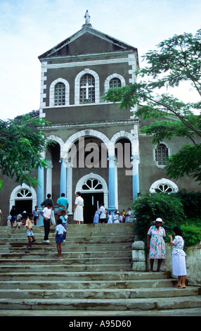 Kathedrale der Unbefleckten Empfängnis Victoria Mahe Seychellen Stockfoto