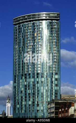 Radisson SAS Hotel und Telecom Tower, Birmingham, West Midlands, England, UK Stockfoto