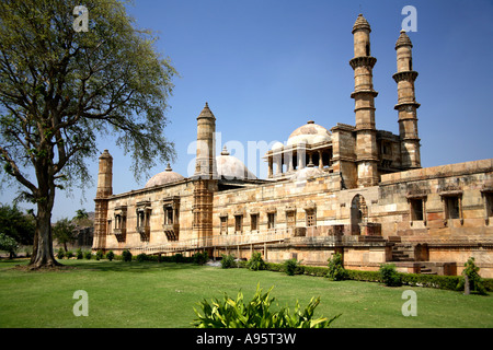 Jama Masjid, aus dem Jahre 1513, Champaner, Gujarat, Indien Stockfoto