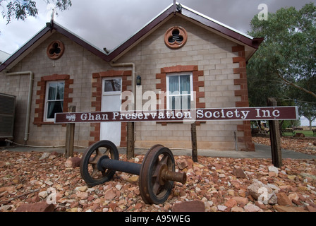 Old Ghan Railway Museum in Alice Springs nördlichen Territorien Australien 2007 Stockfoto