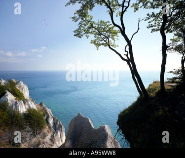 DK - INSEL MON: Mons Klint Coast Stockfoto