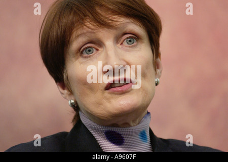 Tessa Jowell MP Staatssekretär für Kultur, Medien und Sport im Bild bei Hay Festival 2002 Stockfoto