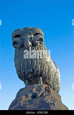 RAM-Statue Moffat Dumfries & Galloway Stockfoto