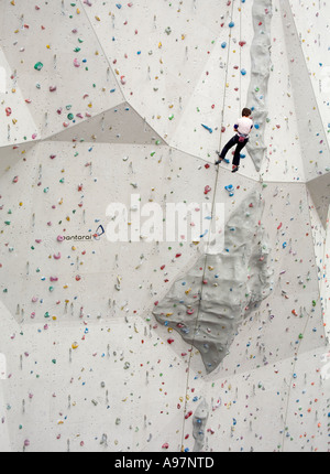 Nationalen Rock Climbing Centre, Ratho in der Nähe von Edinburgh, Schottland Stockfoto