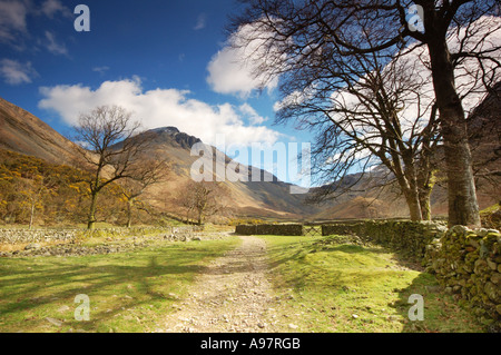 Großen Giebel von Wasdale Head Stockfoto