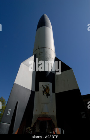 V2-Rakete, Peenemünde Deutschland Stockfoto