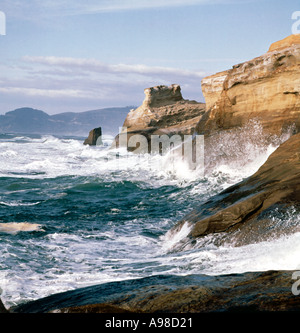 Cape Kiwanda in der Nähe von Pacific City auf der Central Oregon Coast Stockfoto