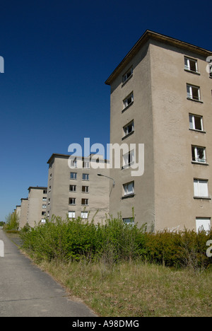 Prora Nazizeit camp, Ferieninsel Rügen, Deutschland Stockfoto