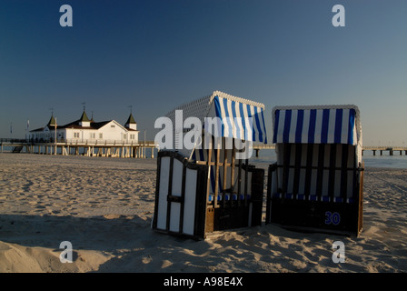 Insel Usedom Ostseeküste Deutschlands Stockfoto