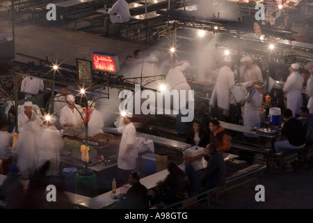 Djemaa el Fna Marrakesch Marrakesch Marokko Stockfoto