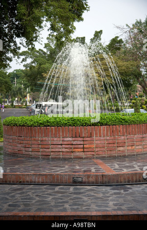 Schöne Thai botanische formale Ziergarten basierend auf dem Hotelgelände Dusit Resort in Pattaya, Süd-Thailand Stockfoto