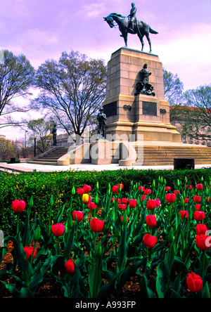 Sherman Techumsea Statue in Washington DC USA Stockfoto