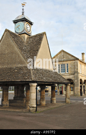 Buttercross im Stadtzentrum von Witney Stockfoto