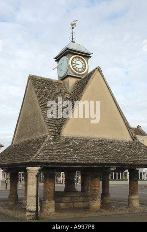 Buttercross im Stadtzentrum von Witney Stockfoto