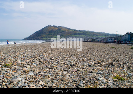 Weite der Kieselstrand in Bray Head Stockfoto