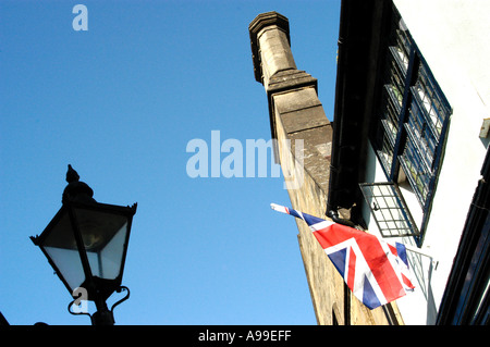 Traditionellen Tudor Gebäude Sherborne Dorset-England Stockfoto