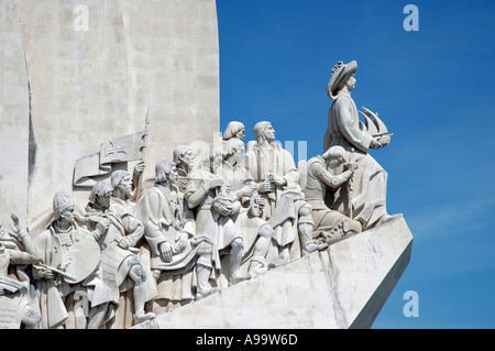 Lissabon Portugal Belem Denkmal der Entdeckungen Stockfoto