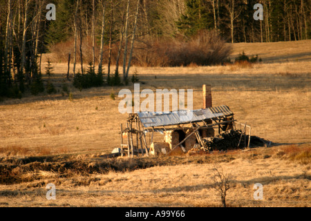 Altes verlassenes Haus Stockfoto