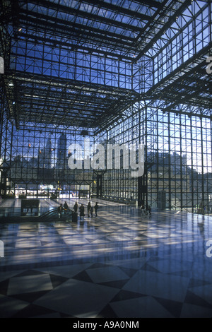 JACOB JAVITS CENTER ELEVENTH AVENUE IN MANHATTAN NEW YORK CITY USA Stockfoto