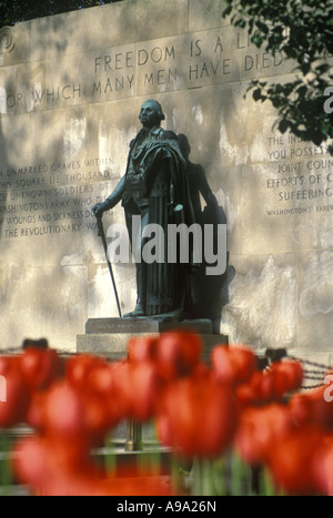 GRAB DES UNBEKANNTEN SOLDATEN WASHINGTON SQUARE PHILADELPHIA PENNSYLVANIA USA Stockfoto