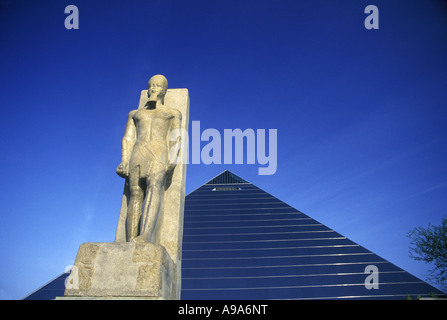 1992 HISTORISCHE PYRAMIDENSPORTARENA MEMPHIS TENNESSEE USA Stockfoto